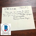 RONALD REAGAN * BAS * Handwritten AUTOGRAPH Condolence Letter SIGNED