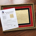 JOHN TYLER * BAS LOA * Handwritten Autograph 1832 Letter Signed * President