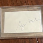 GEORGE W. BUSH * Beckett BAS * Signed Vintage Signature 3x5 Index Card Autograph