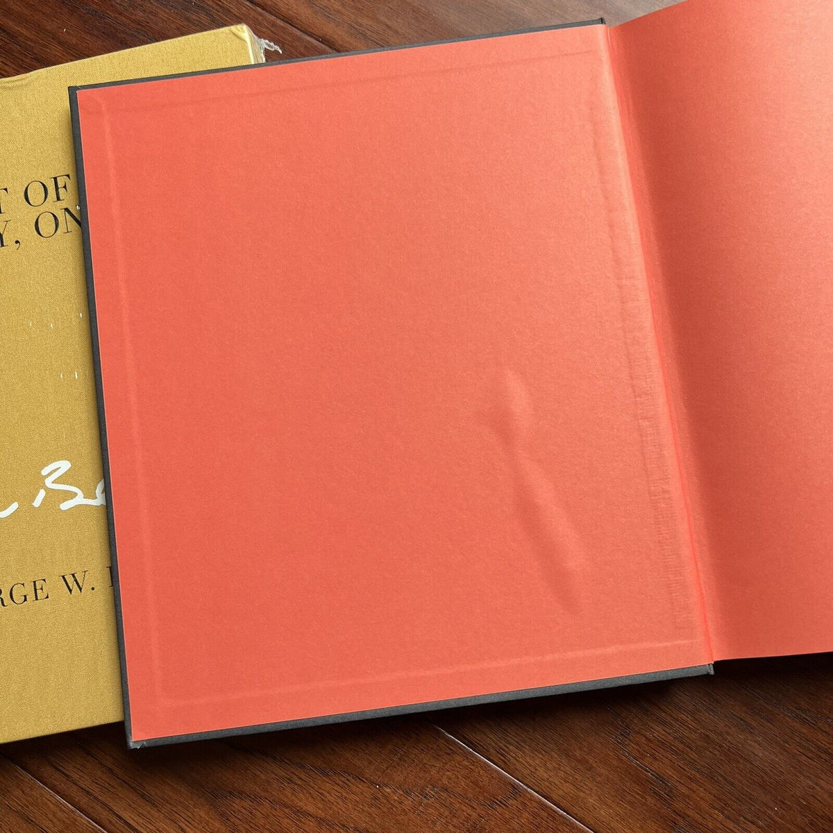 GEORGE W BUSH * Deluxe Limited Edition Signed Out of Many One Autograph Book