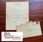 WILLIAM McKINLEY * JSA * AS PRESIDENT Executive Mansion AUTOGRAPH Letter SIGNED