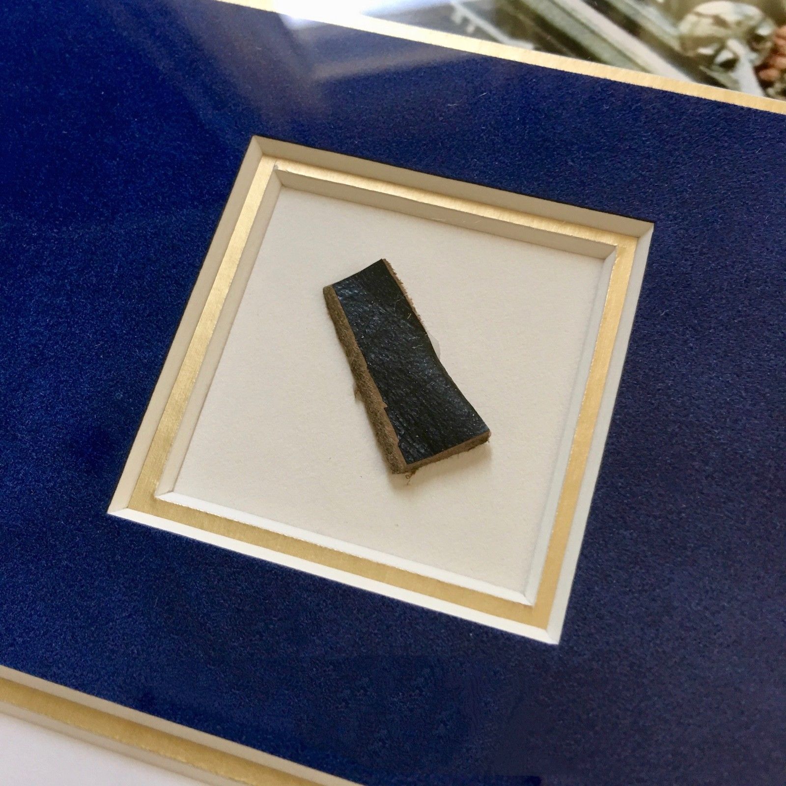 PREORDER: JOHN F. KENNEDY * Genuine Dallas ASSASSINATION LIMO INTERIOR LEATHER *
