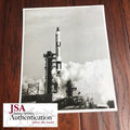 Gus Grissom * JSA * Scarce GEMINI 3 Rocket AUTOGRAPH Photo SIGNED * Apollo 1