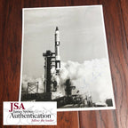 Gus Grissom * JSA * Scarce GEMINI 3 Rocket AUTOGRAPH Photo SIGNED * Apollo 1
