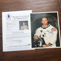 MICHAEL COLLINS * Beckett BAS 10 * Signed Space Suit Photo Autograph * Apollo 11