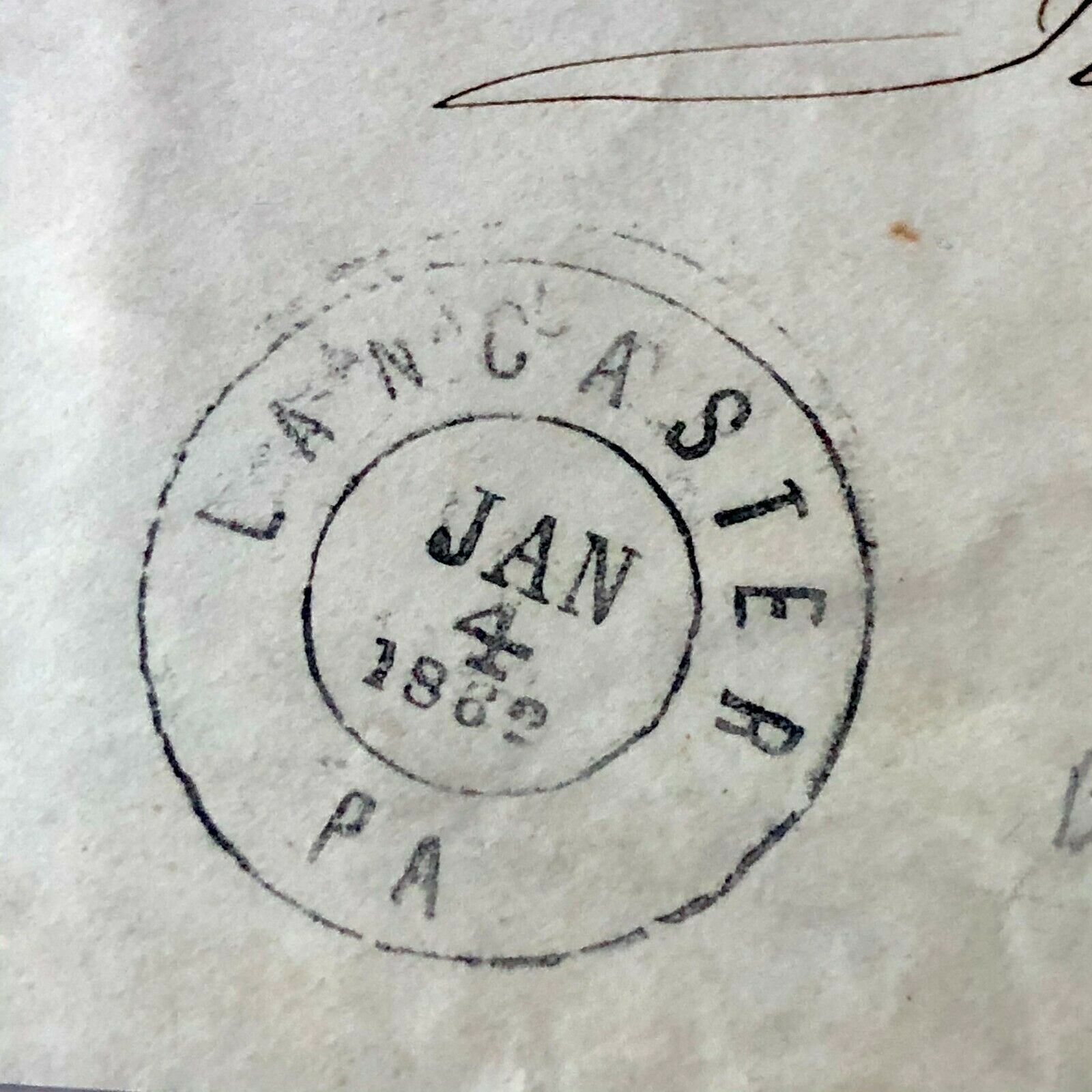 JAMES BUCHANAN * PSA/DNA Slab * Hand SIGNED AUTOGRAPH Envelope * Encapsulated