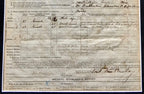 WILLIAM McKINLEY * Life Insurance Policy President Nominee * 2x SIGNED AUTOGRAPH