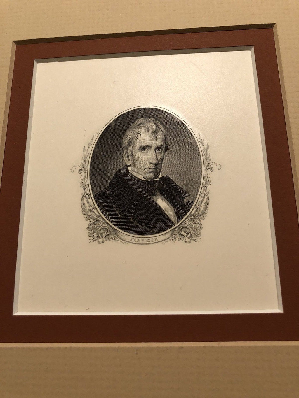 WILLIAM HENRY HARRISON * PSA/DNA Handwritten Panel * No Frank Autograph Signed