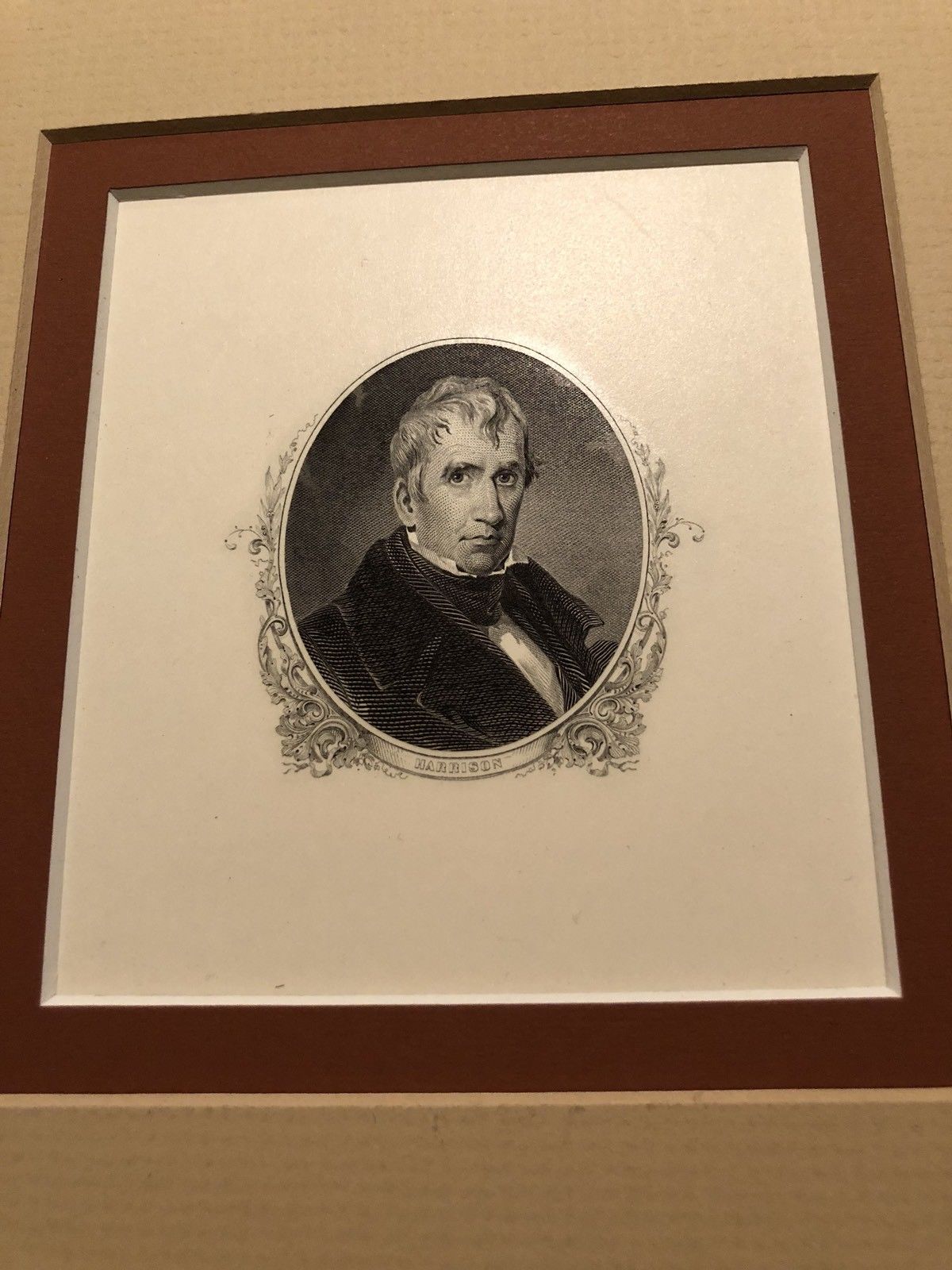 WILLIAM HENRY HARRISON * PSA/DNA Handwritten Panel * No Frank Autograph Signed