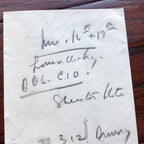 JOHN F. KENNEDY * JSA LOA * Handwritten Annotated Envelope * No Autograph Signed