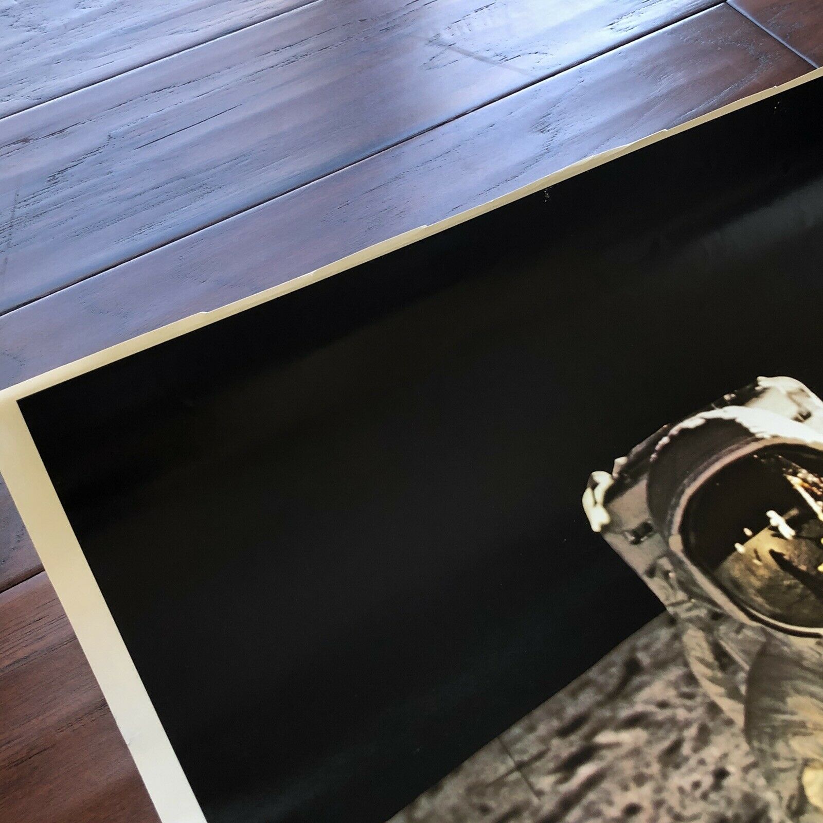 BUZZ ALDRIN * JSA LOA * 22x28 Autograph Photo Signed Apollo 11 Visor Shot Poster