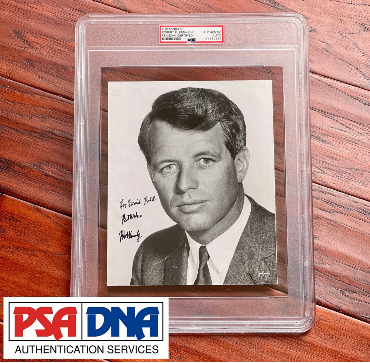 ROBERT F. KENNEDY * PSA * AUTOGRAPH Attorney General Photo SIGNED * RFK