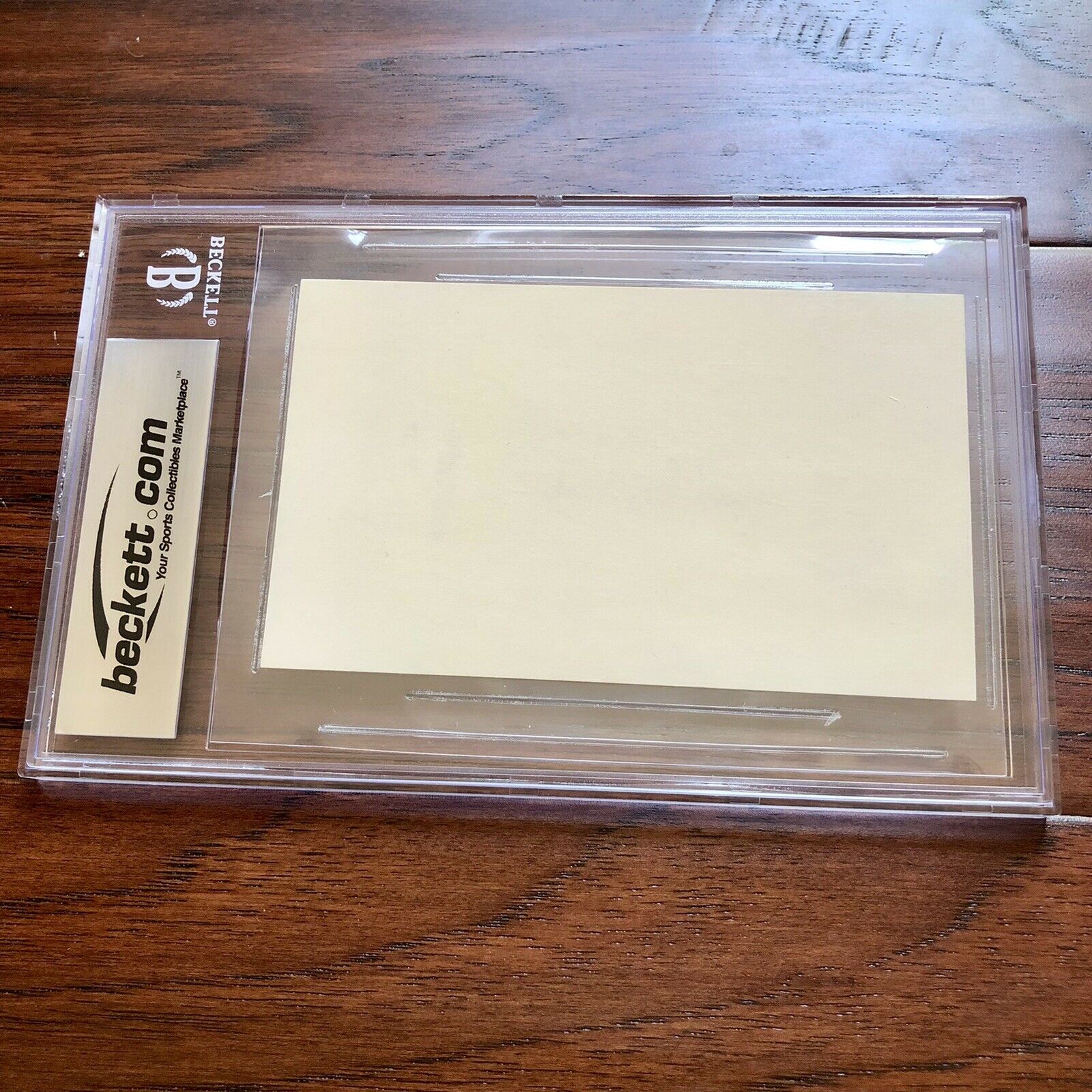 JAMES D. WATSON * BAS Beckett Slabbed 9 * Autograph DNA Sketch Signed Index Card