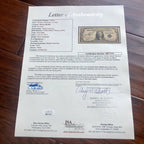 WARREN BUFFETT * JSA LOA * Hand Signed Silver Certificate Dollar Bill Autograph