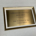 ABRAHAM LINCOLN * JSA LOA * Autograph Promotion of Antietam Veteran Signed *