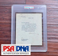 WOODROW WILSON * PSA/DNA Slab * Autograph WHITE HOUSE Letter Signed AS PRESIDENT