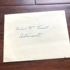 Apollo 1 * JSA * Crew Autograph NASA Document Signed * Roger Chaffee Gus Grissom