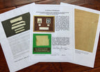 ABRAHAM LINCOLN * Genuine Assassination DEATHBED BANDAGE Relic + HAIR * COAs