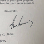 JOHN F. KENNEDY * JSA LOA * WHITE HOUSE AUTOGRAPH Letter SIGNED * 1963
