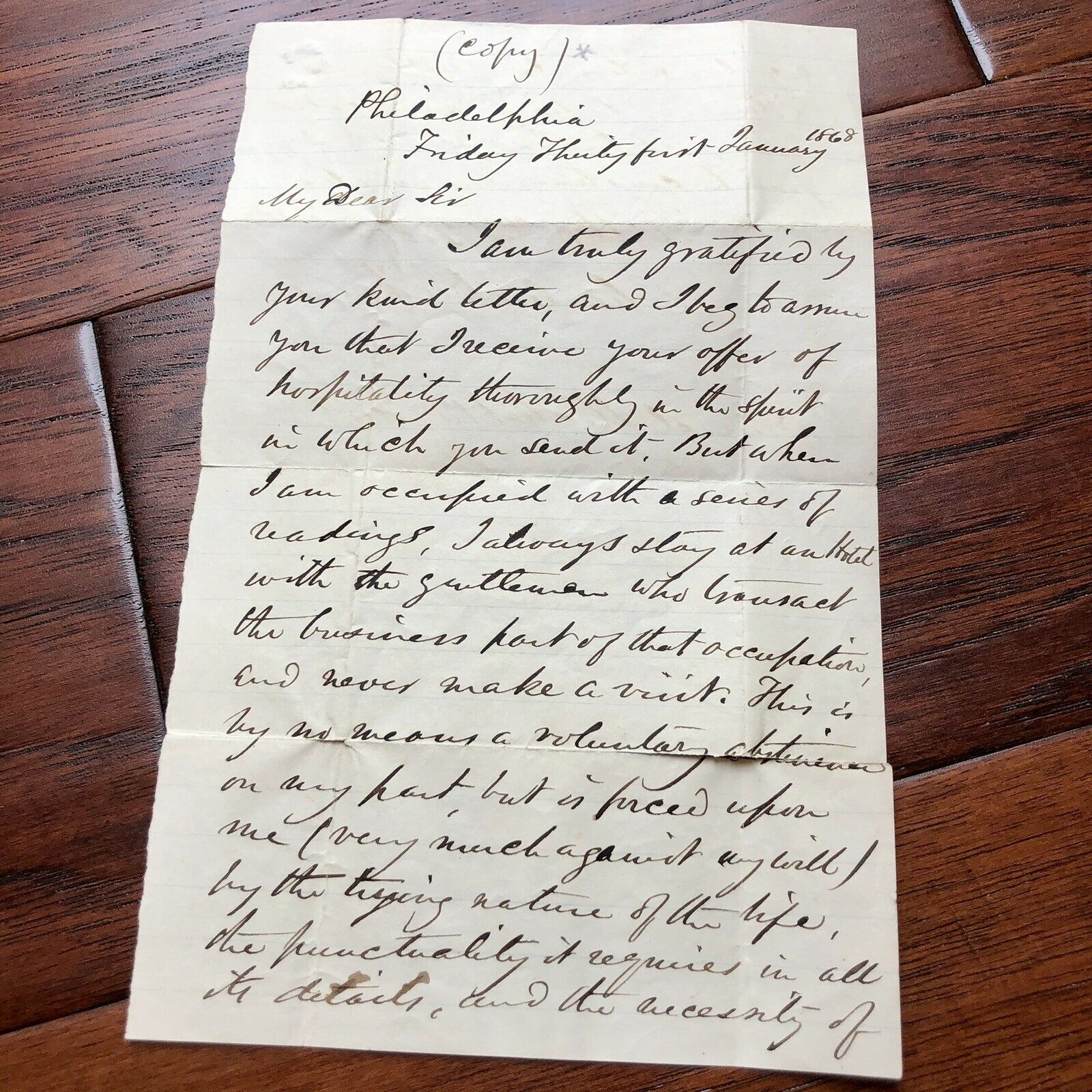 CHARLES DICKENS * JSA LOA * Handwritten Addressed Envelope * No Autograph Signed