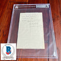 WINSTON S.CHURCHILL * BAS * AUTOGRAPH Letter SIGNED * Beckett