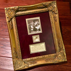ABRAHAM LINCOLN * Genuine Assassination DEATHBED BANDAGE Relic * COA