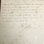 Napoleon Bonaparte * PSA/DNA Slabbed * Encapsulated Autograph Signed Letter *