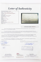 LEWIS CARROLL * JSA LOA * Charles L Dodgson Autograph Note Signed * Orders Books