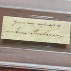 JAMES BUCHANAN * PSA/DNA * AUTOGRAPH Cut Signature SIGNED