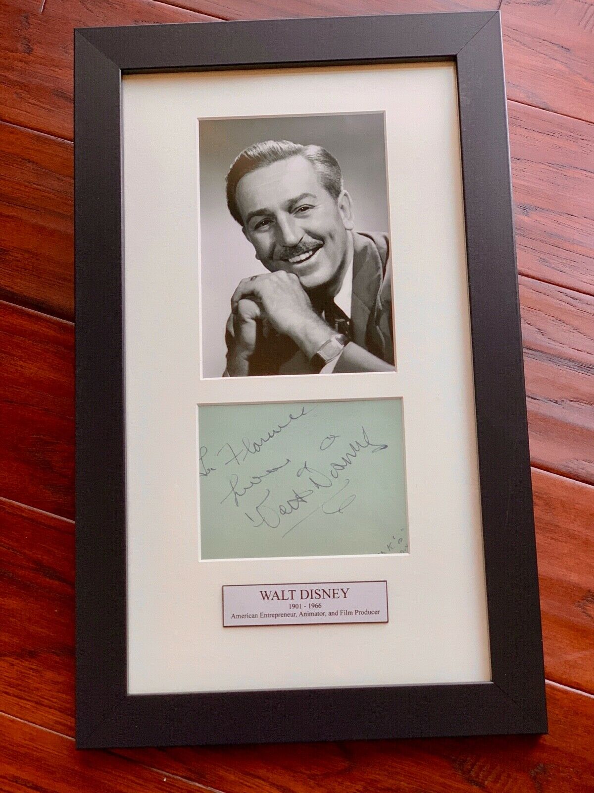 WALT DISNEY * JSA LOA * Original Early AUTOGRAPH Signature SIGNED
