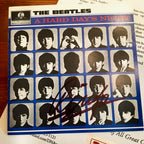 RINGO STARR * BEATLES * PSA/DNA AUTOGRAPH "Hard Day's Night" CD Sleeve SIGNED