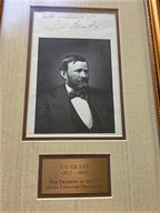 ULYSSES S. GRANT * AUTOGRAPH Antique Engraving Signed