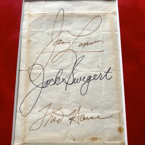 APOLLO 13 * BAS PSA LOA * Crew & Control Signed Display * Jack Swigert Autograph