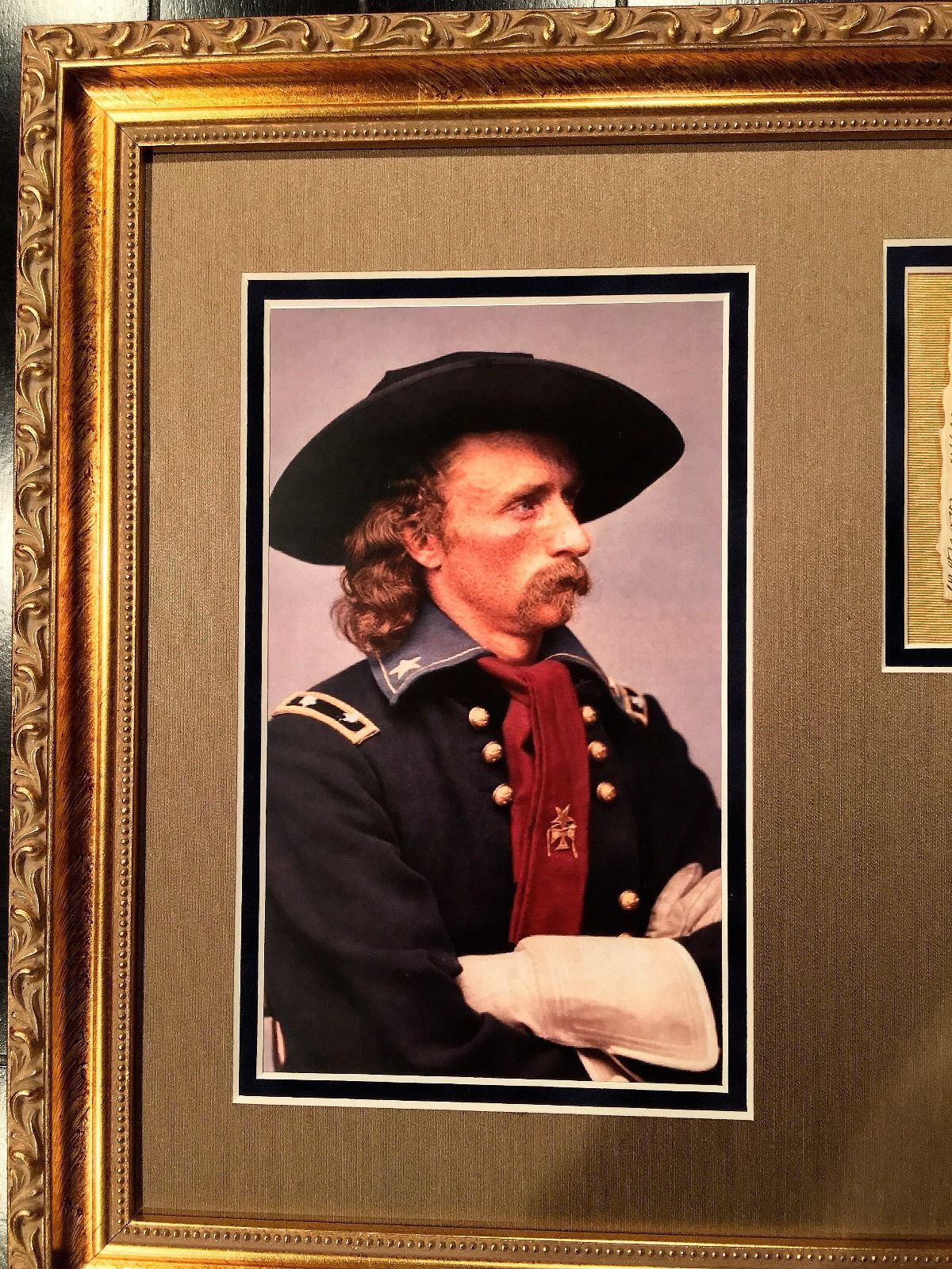 GEORGE CUSTER * Handwritten AUTOGRAPH SIGNED * Last Stand * Little Big Horn