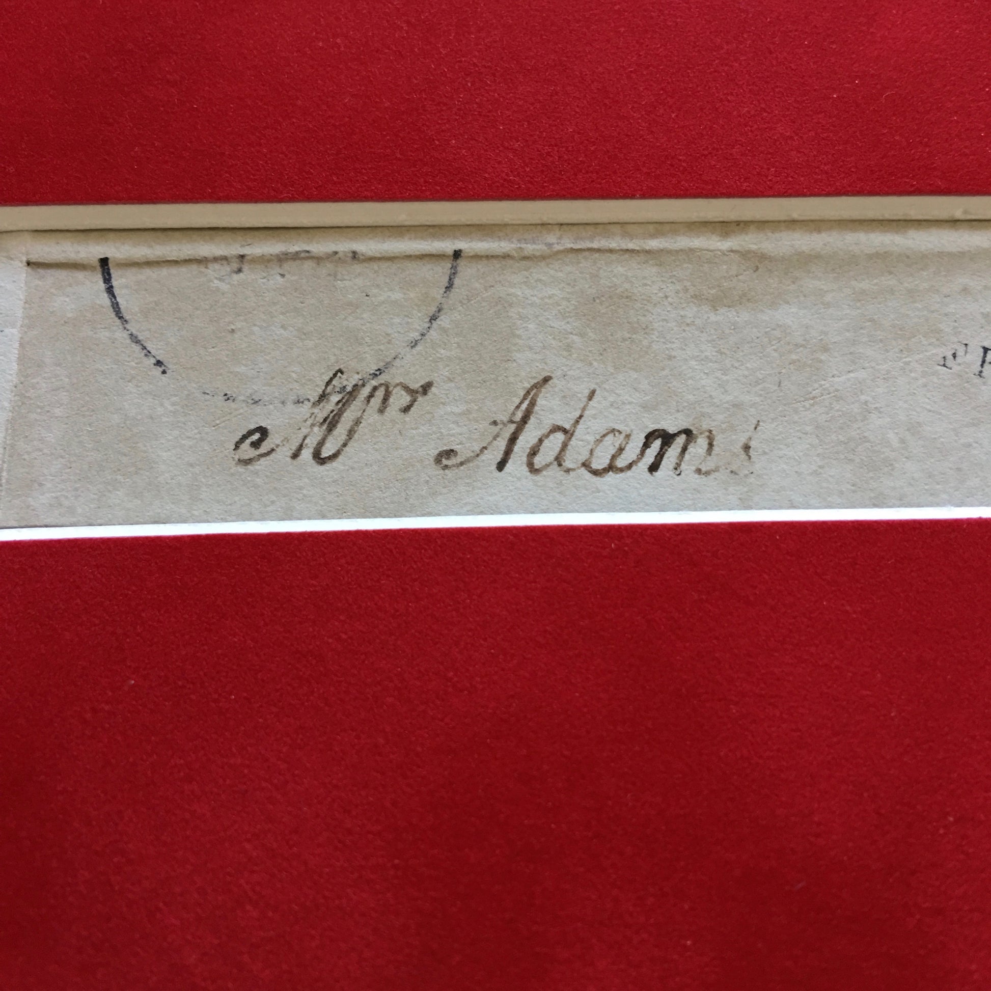JOHN ADAMS * Scarce AUTOGRAPH Cut Signature SIGNED * JSA COA * 2nd President