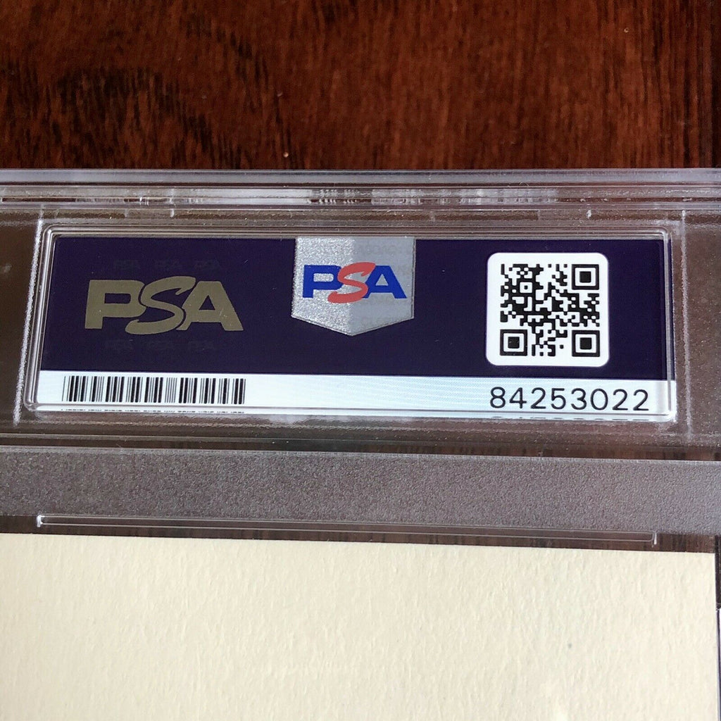 THEODORE ROOSEVELT * PSA/DNA Slabbed * Hand Signed Full Signature Autograph *