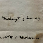 JOHN QUINCY ADAMS * PSA/DNA * Handwritten Autograph Letter Signed Full Signature