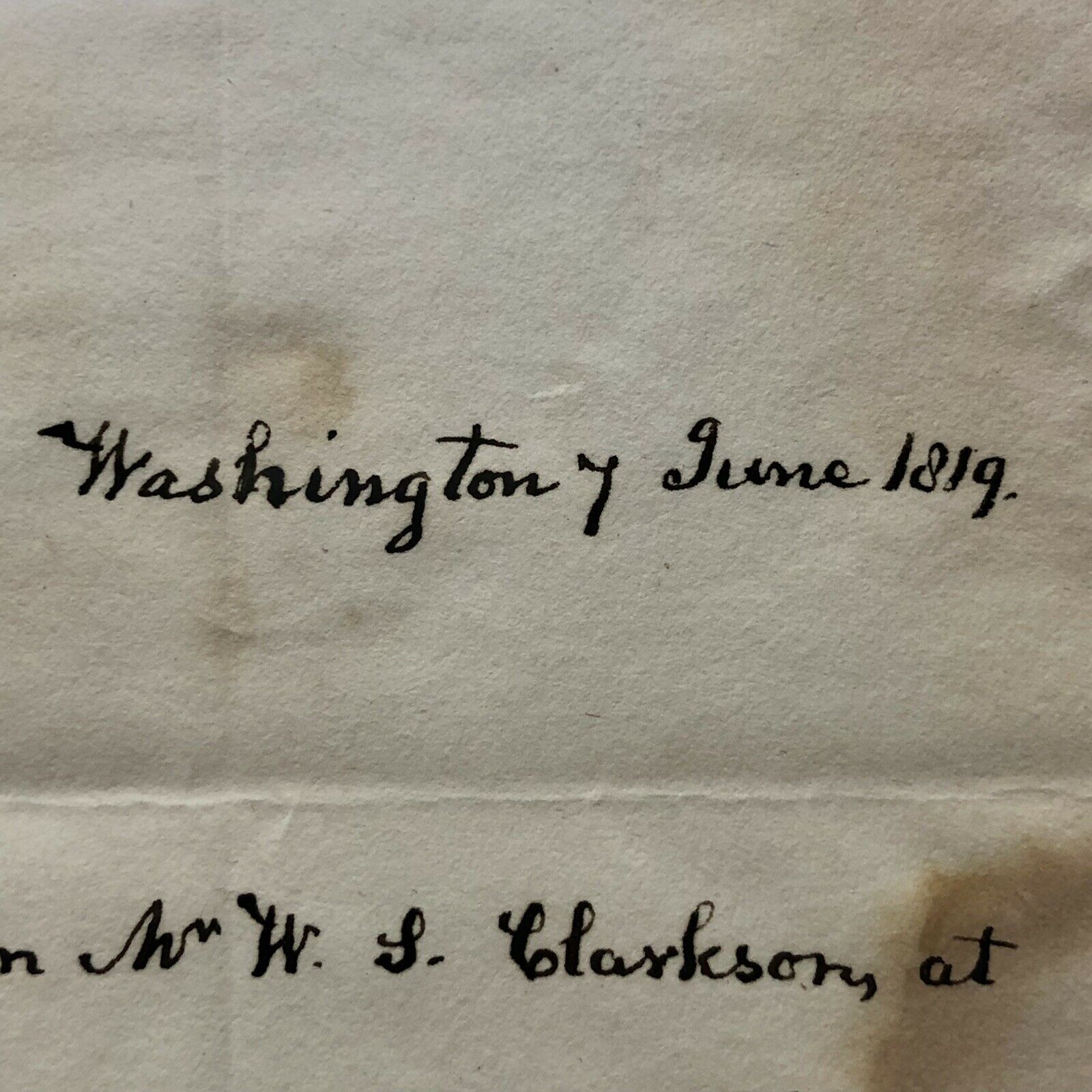 JOHN QUINCY ADAMS * PSA/DNA * Handwritten Autograph Letter Signed Full Signature