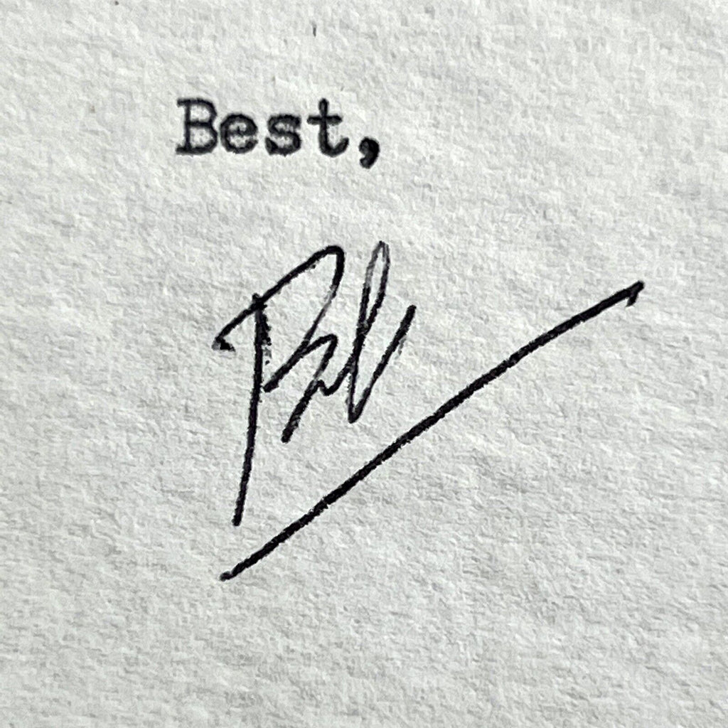 ROBERT F KENNEDY * PSA * Signed Autograph Re: Nepotism and Turning the FBI Loose