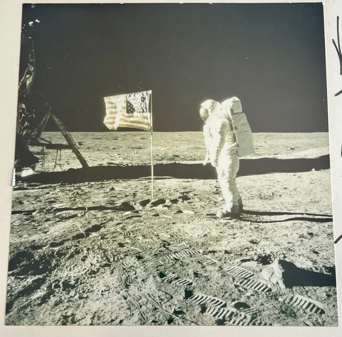 APOLLO 11 * PSA * 1969 Crew Signed Autograph Photo * Neil Armstrong Buzz Aldrin