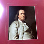 BENJAMIN FRANKLIN * PSA/DNA * Signed Handwritten Autograph RE: Box To George III