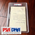 WINSTON S CHURCHILL * PSA/DNA Slab * Autograph Birthday Letter Signed *