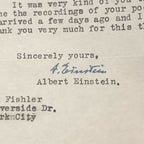 ALBERT EINSTEIN * Beckett BAS * Autograph Letter To Philosophy Author Signed *