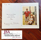 KING CHARLES III and PRINCESS DIANA * JSA * Signed 1983 Christmas Card Autograph