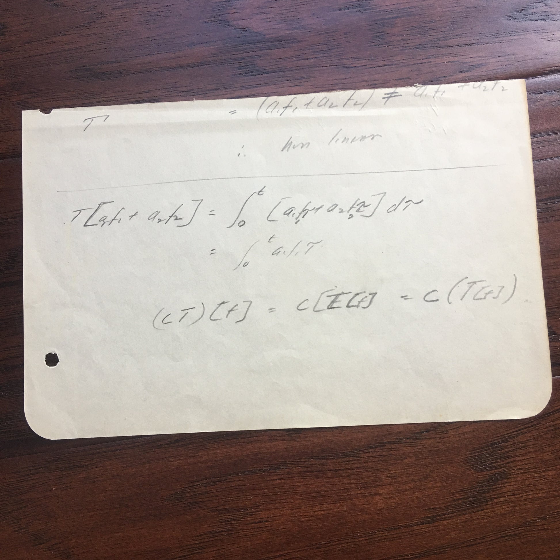 EDWARD H. WHITE II * Authentic Half Page Notes * FULL OF DIAGRAMS  * APOLLO 1