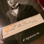 WILLIAM McKINLEY * AUTOGRAPH Cut Signed * McKinley Family Collection COA
