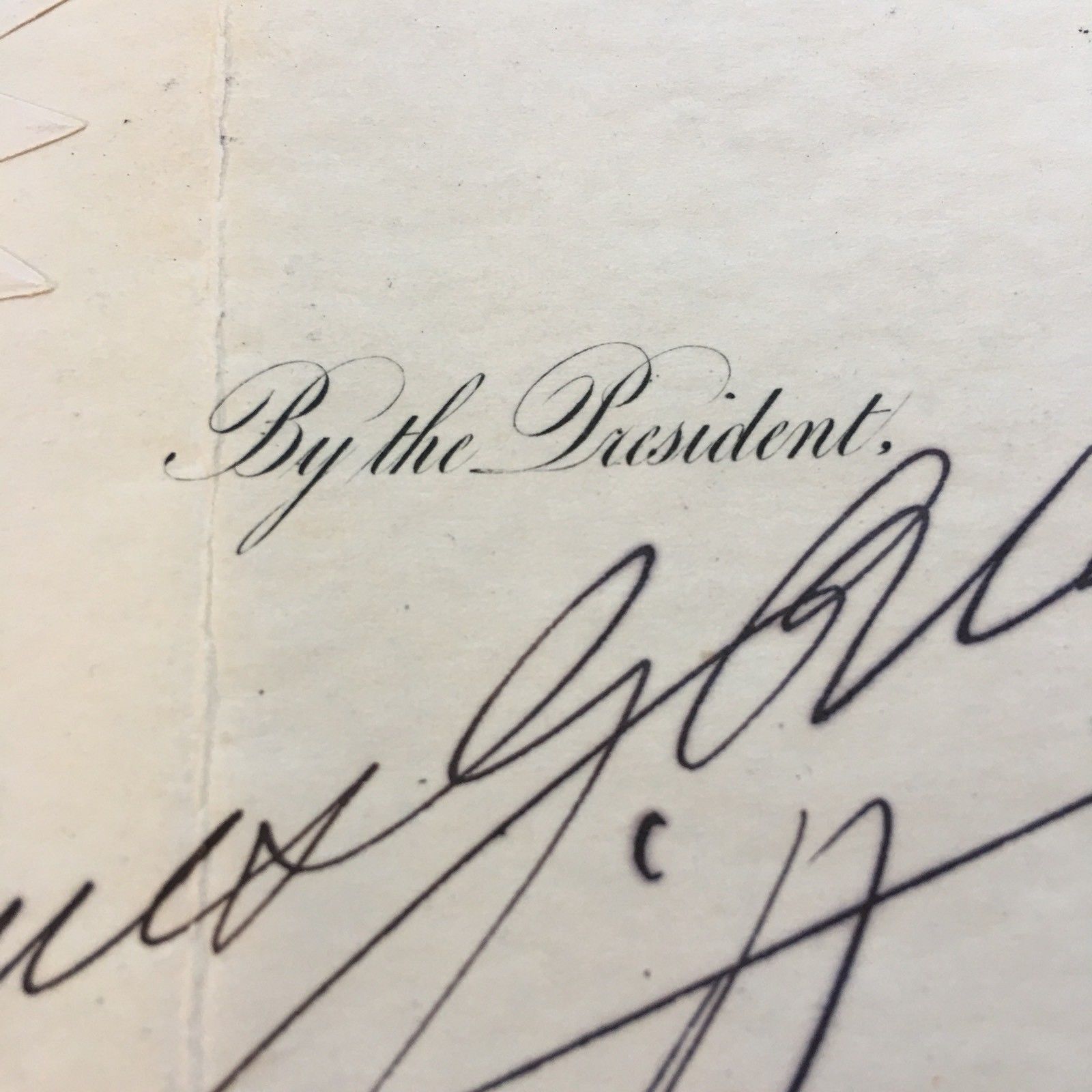 JAMES A. GARFIELD * Scarce AUTOGRAPH AS PRESIDENT * Partial SIGNED Appointment