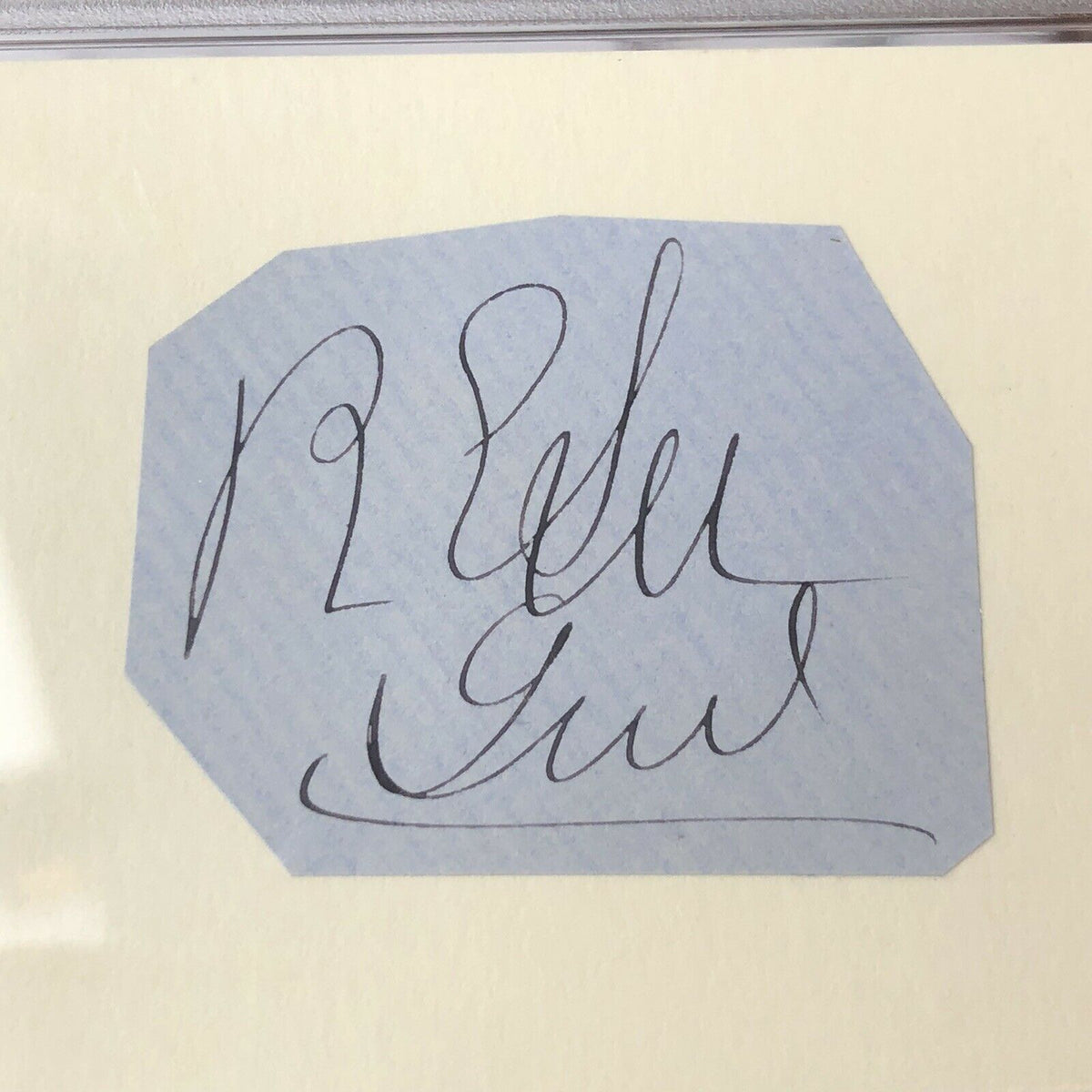 ROBERT E. LEE * PSA/DNA Slabbed * Signed Autograph Handwritten Rank as General *