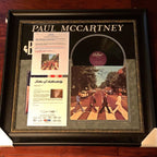 PAUL MCCARTNEY * PSA/DNA * Perry Cox * ABBEY ROAD Beatles * Autograph LP SIGNED