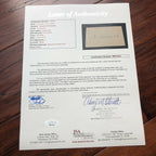 THEODORE ROOSEVELT * JSA LOA * Hand Signed Vice Presidents Card Autograph
